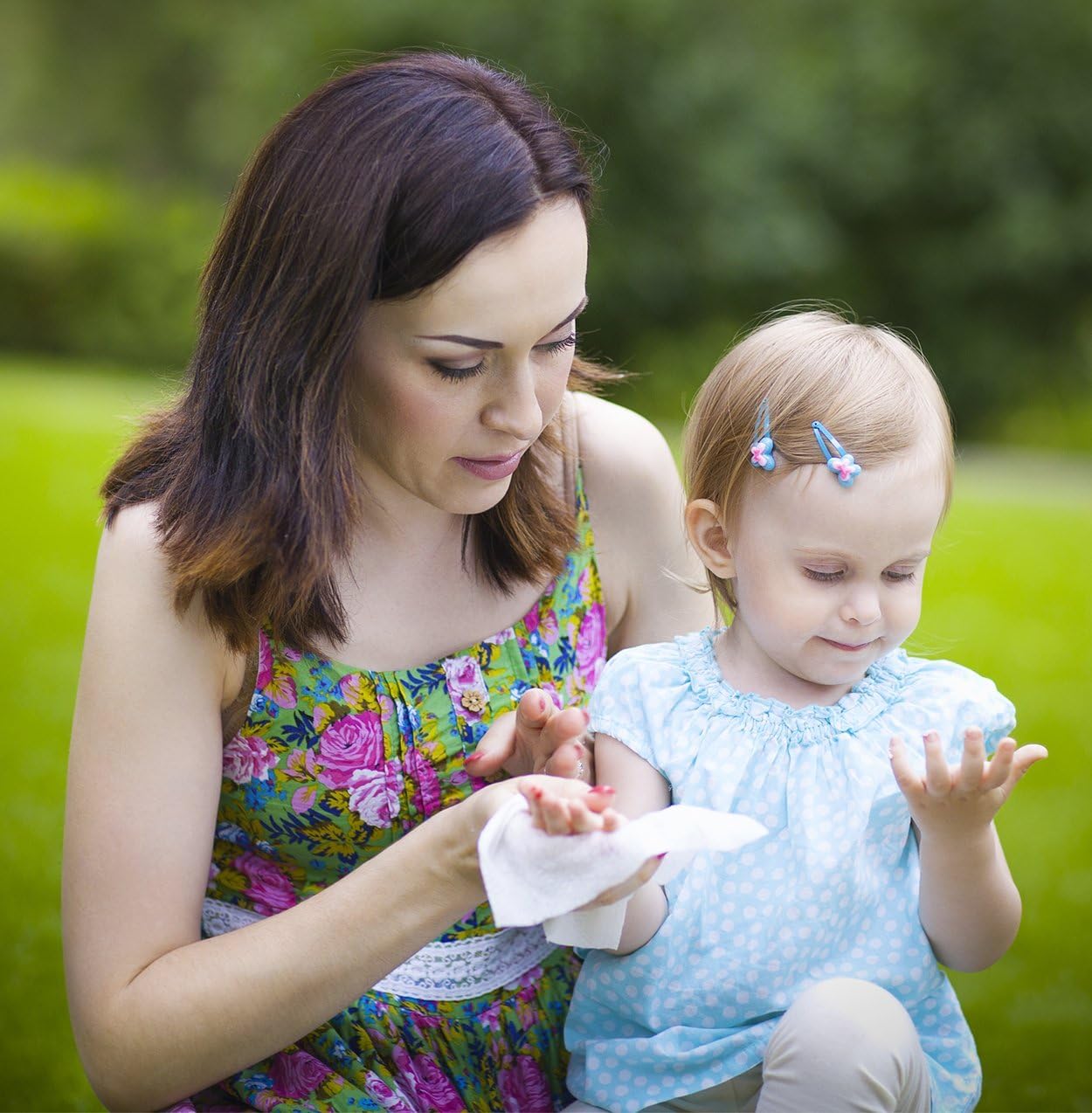 Care Touch Hand Sanitizer Wipes – 440 Individually Wrapped Packets (Box of 4, 110 Wipes Each)