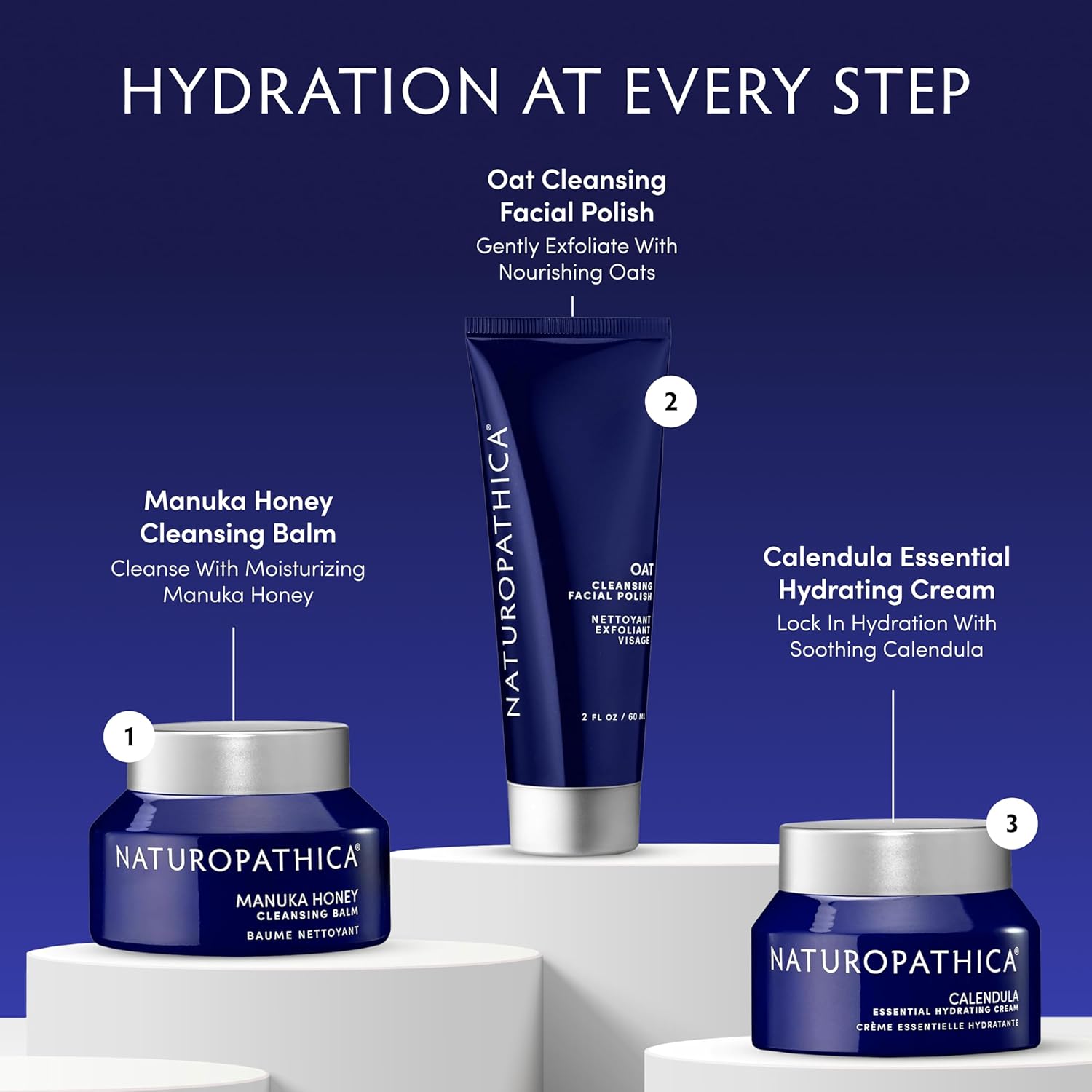 Naturopathica Manuka Honey Cleansing Balm, Manuka Honey Skin care, Makeup Removing Facial Cleanser, Gentle and Hydrating Face Wash, Cleansing Balm 2.8 fl oz