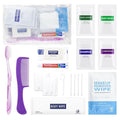 20 Kits Travel Toiletry Kit Bulk, Personal Hygiene Kit, Disposable Hygiene Kit Homeless Care Supplies Charity Kit For Home, Hotel, Camping, Travel