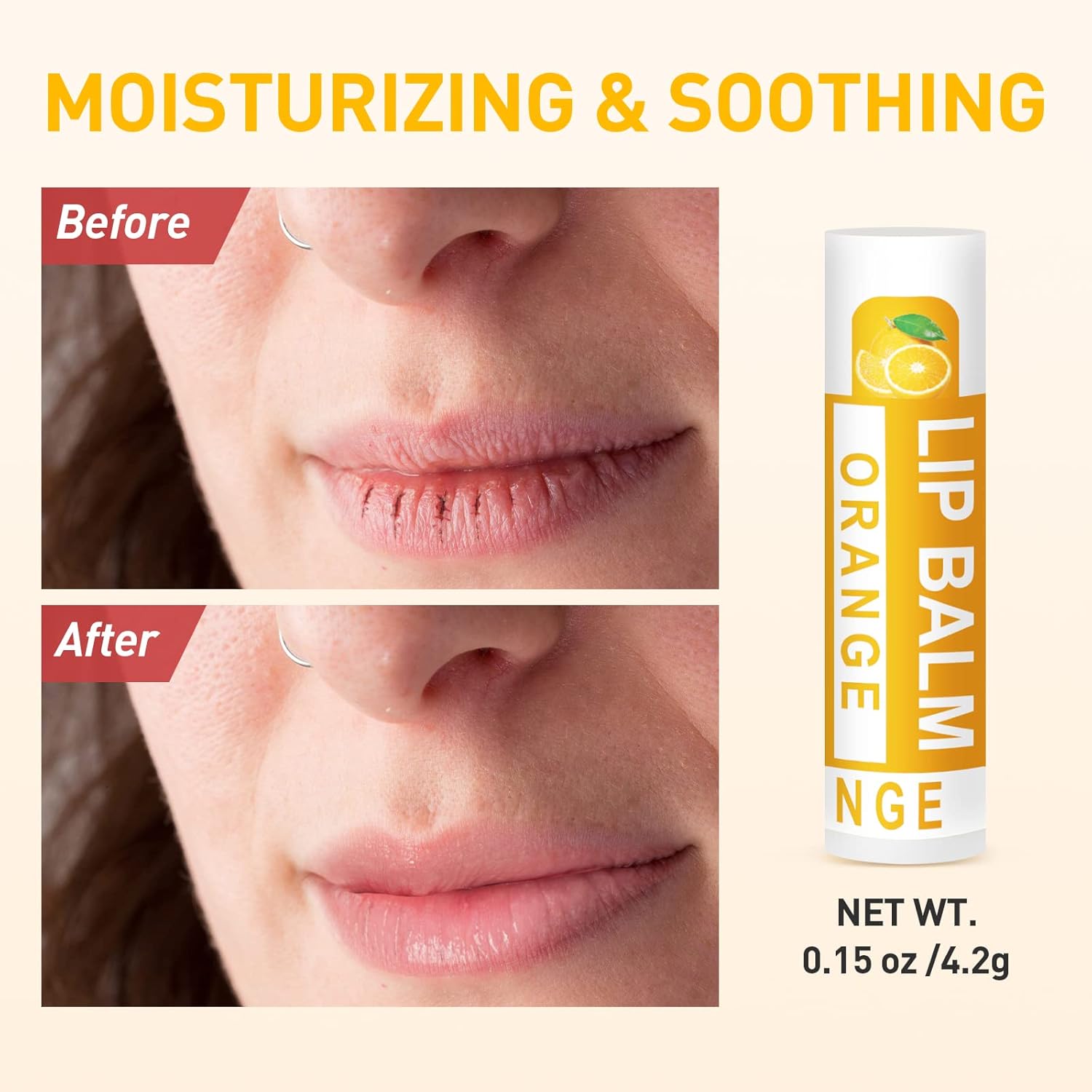 DMSKY 60 Pack Lip Balm, Natural Lip Balm Bulk, Moisturizing Lip Balms with Vitamin E and Coconut Oilfor Chapped Lips-12 Flavors