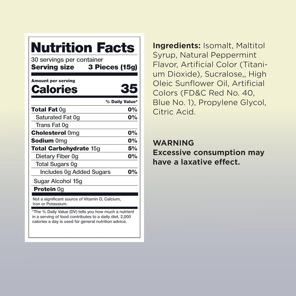 Sugar-Free Starlight Peppermints | 1-Pound Bag | Hard Candy