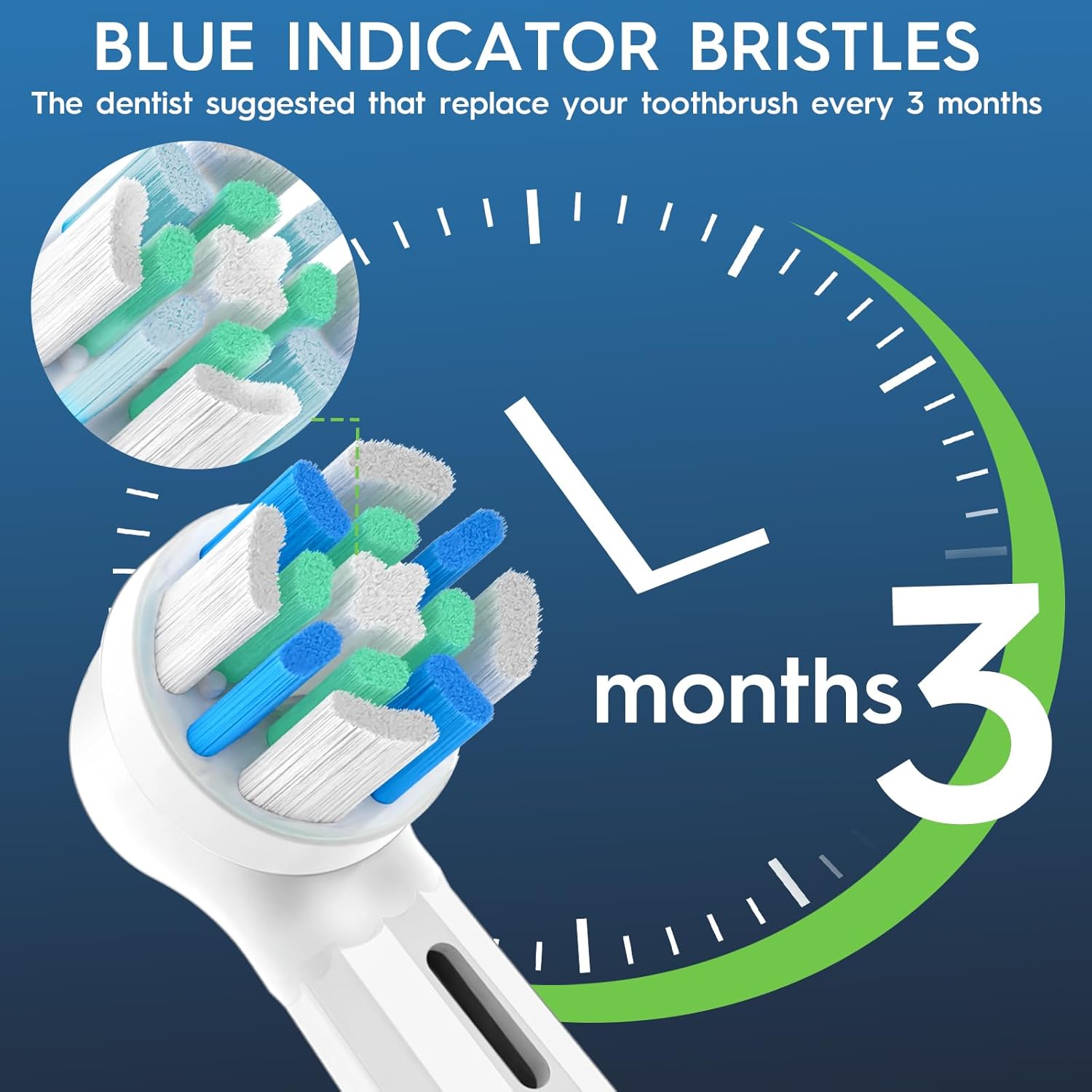 8 PCS IO Replacement Heads Compatible with Oral B IO 2/3/4/5/6/7/8/9/10/Deeep Clean Electric Toothbrush, Toothbrush Brush Heads Compatible with Oral B IO for Teeth Clean (Black/White)