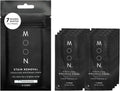 MOON Dissolving Teeth Whitening Strips, 14 No Rinse White Strips, Peppermint, Hydrogen Peroxide & Essential Oils, Whiten Sensitive Teeth up to 7 Shades in 2 Weeks, Travel Essentials, Vegan Oral Care