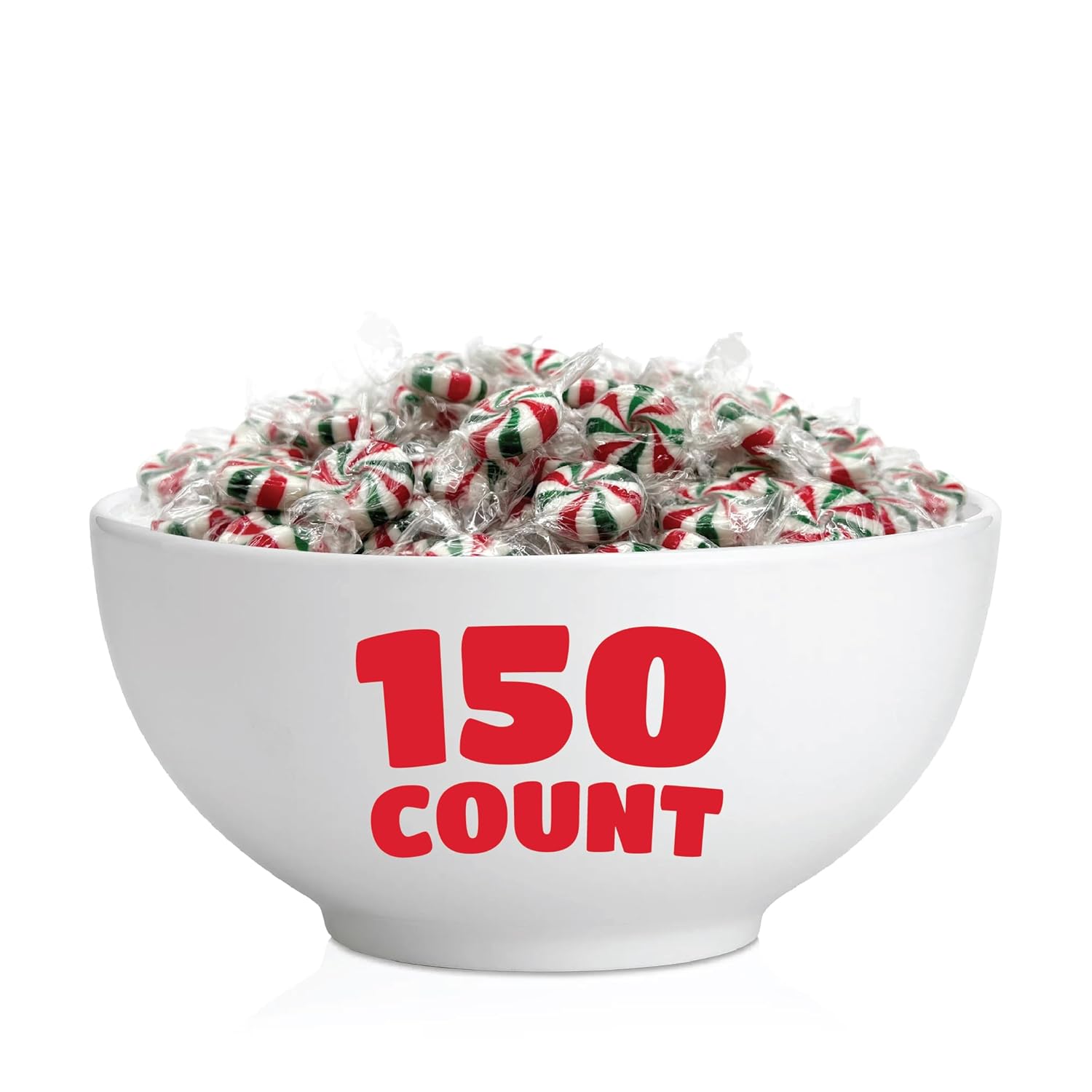 Starlight Mints - 2 Pound Pack (About 150 Count) - Peppermint Candy - Pinwheel Bulk Mints Individually Wrapped - Mint Candy for Office Bowls, Parties and Events (Pack of 2)