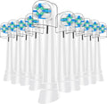 10 PCS IO Replacement Heads Compatible with Oral B IO 2/3/4/5/6/7/8/9/10/Deeep Clean Electric Toothbrush, Toothbrush Brush Heads Compatible with Oral B IO for Teeth Clean (White)