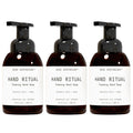 Muse Apothecary Hand Ritual - Aromatic and Nourishing Foaming Hand Soap, Infused with Natural Aromatherapy Essential Oils - USDA Certified Biobased - 11.5 oz, Rosemary Mint + Hemp, Pack of 3