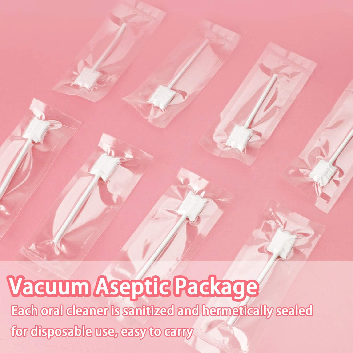 102PCS Baby Tongue Cleaner, Newborn Baby Oral Cleaner, Disposable Infant Gum Cleaner, Gauze Dental Care for 0-36 Months + 1 Finger Toothbrush with Case