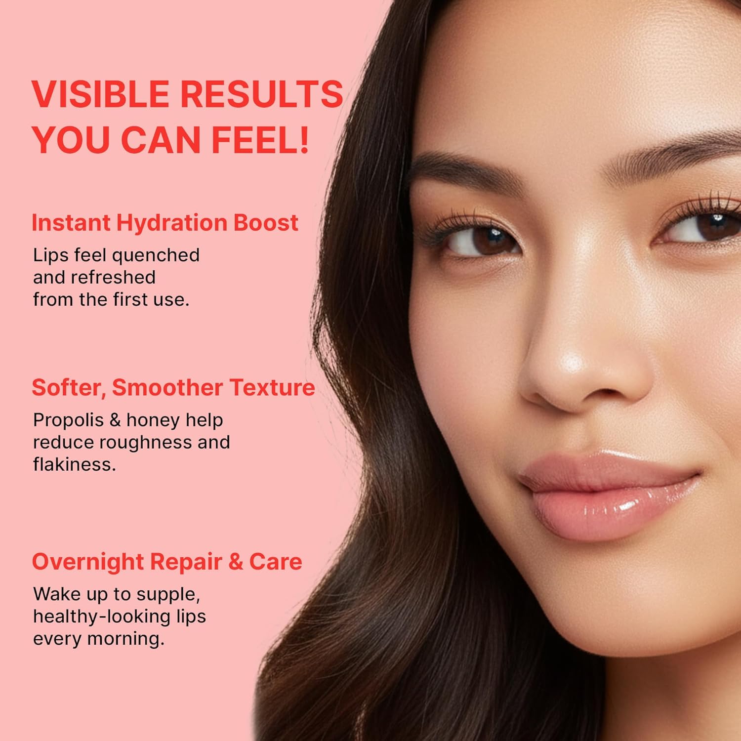 Jigott Korean Skincare Propolis Honey Lip Sleeping Mask – Nourishing Overnight Lip Treatment for Dry & Chapped Lips, K-Beauty Hydrating Lip Balm with Propolis Extract, Repairs & Softens Lips (20g)