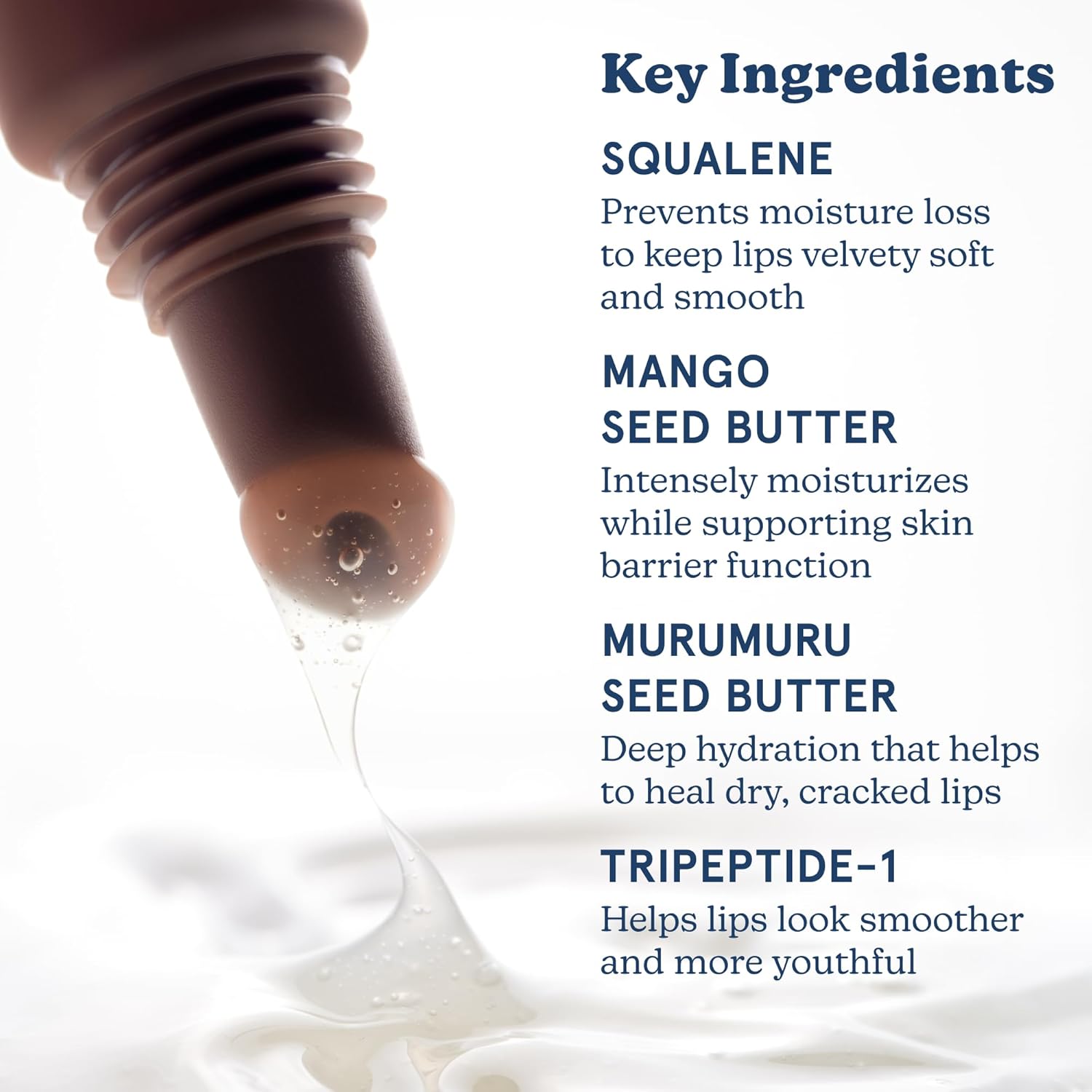 Blume Superbalm Duo - Tri-Peptide Vanilla Lip Balm (0.4 Fl Oz) + Tri-Peptide Toffee Soft Brown Tinted Lip Balm (0.4 Fl Oz) - Deep Hydration & Lip Plumping Set