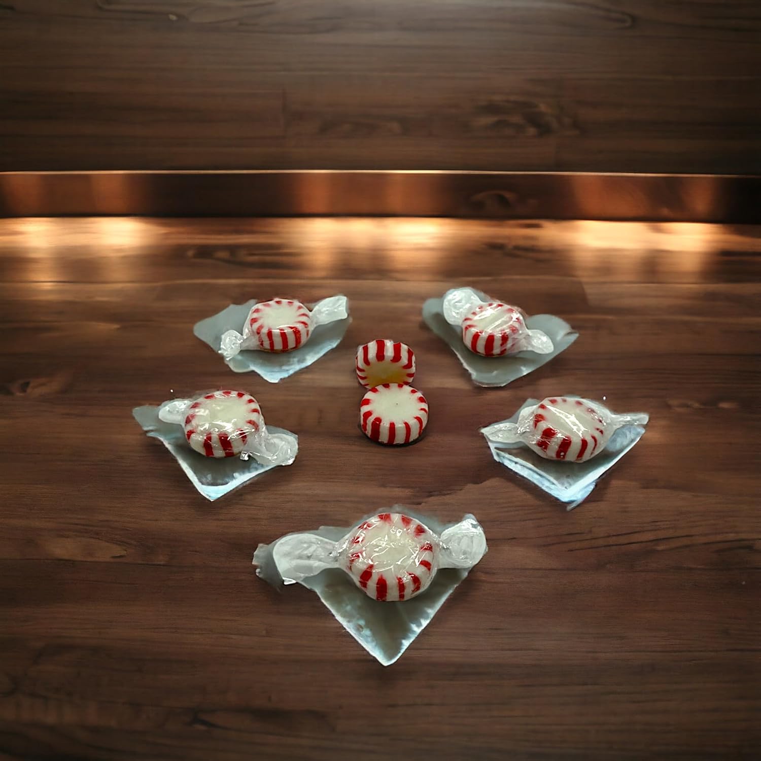 Starlight Peppermint Candy-1.5 lbs Individually Wrapped Peppermint Hard Mints in Bulk, Perfect for Cool Refreshing Breath(24 oz)