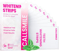 CALLSMILE Teeth Whitening Strips - 14 Treatments Enamel Safe, Professional Teeth Whitening with Non-Slip Dry Strip Technology, Deep Stains Removal, No Sensitivity, Mint (28 Strips)
