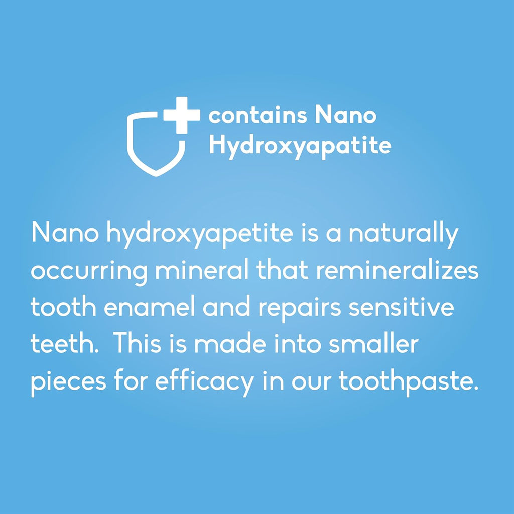 Humble Co. Sensitive Spearmint Fluoride Free Toothpaste for Fresh Breath and Plaque Removal, Vegan Cruelty Free, Non-Toxic SLS Free (5.5 oz, 2pk)