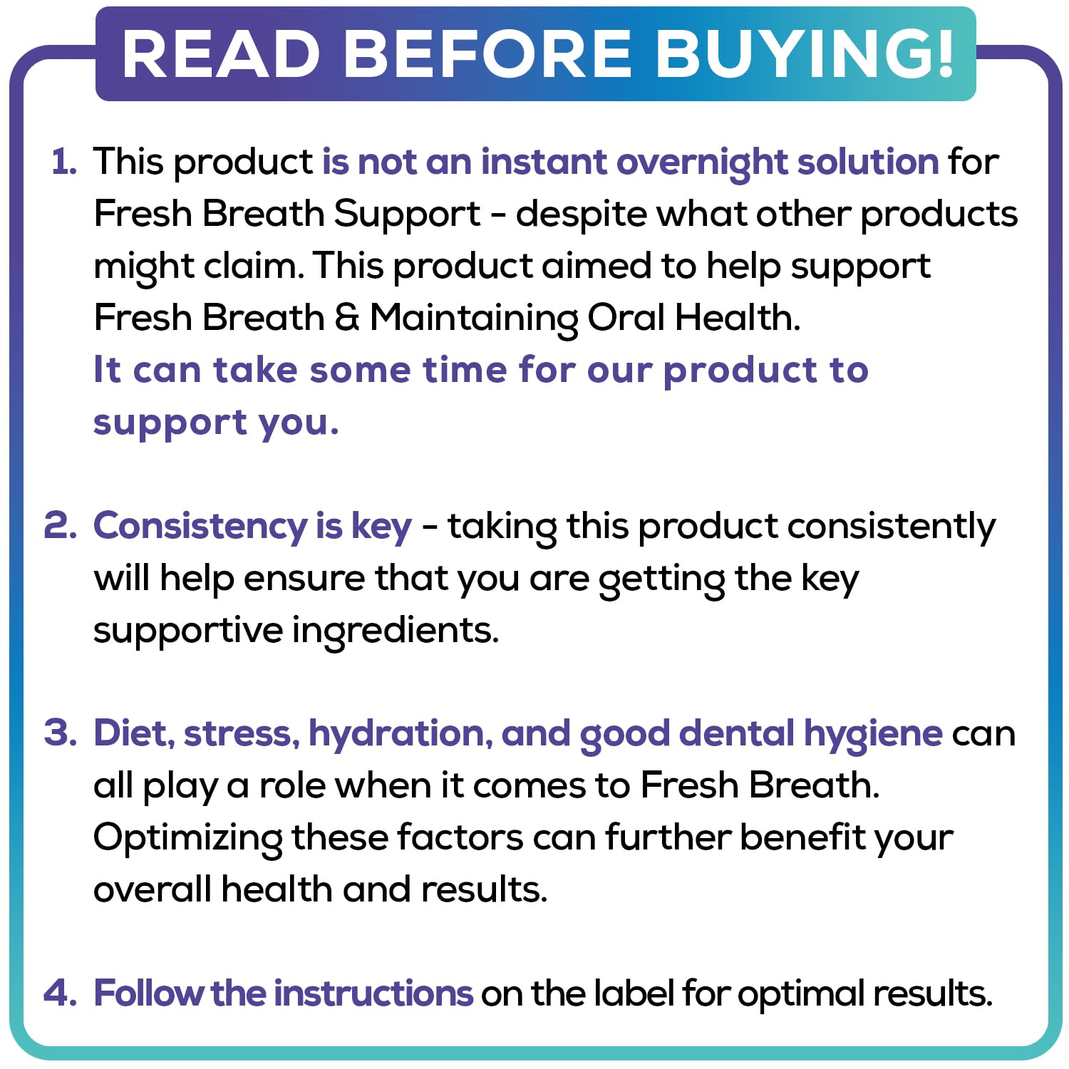 Oral Probiotics & Tongue Scraper for Bad Breath Support - Chewable Dental Probiotic for Teeth & Gums & Fresh Breath - 6 Probiotic Strains - BLIS M18 - Supportive Oral Probiotic - Mint Flavored - 60ct