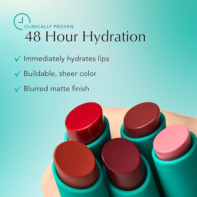 Thrive Causemetics Sheer Strength Soft Blur Lip Balm, Everyday Makeup Essential for Women, Lightweight & Creamy Lips Balm, Long Lasting Hydration, Vegan, Shade Dr Elizabeth (Petal Pink)