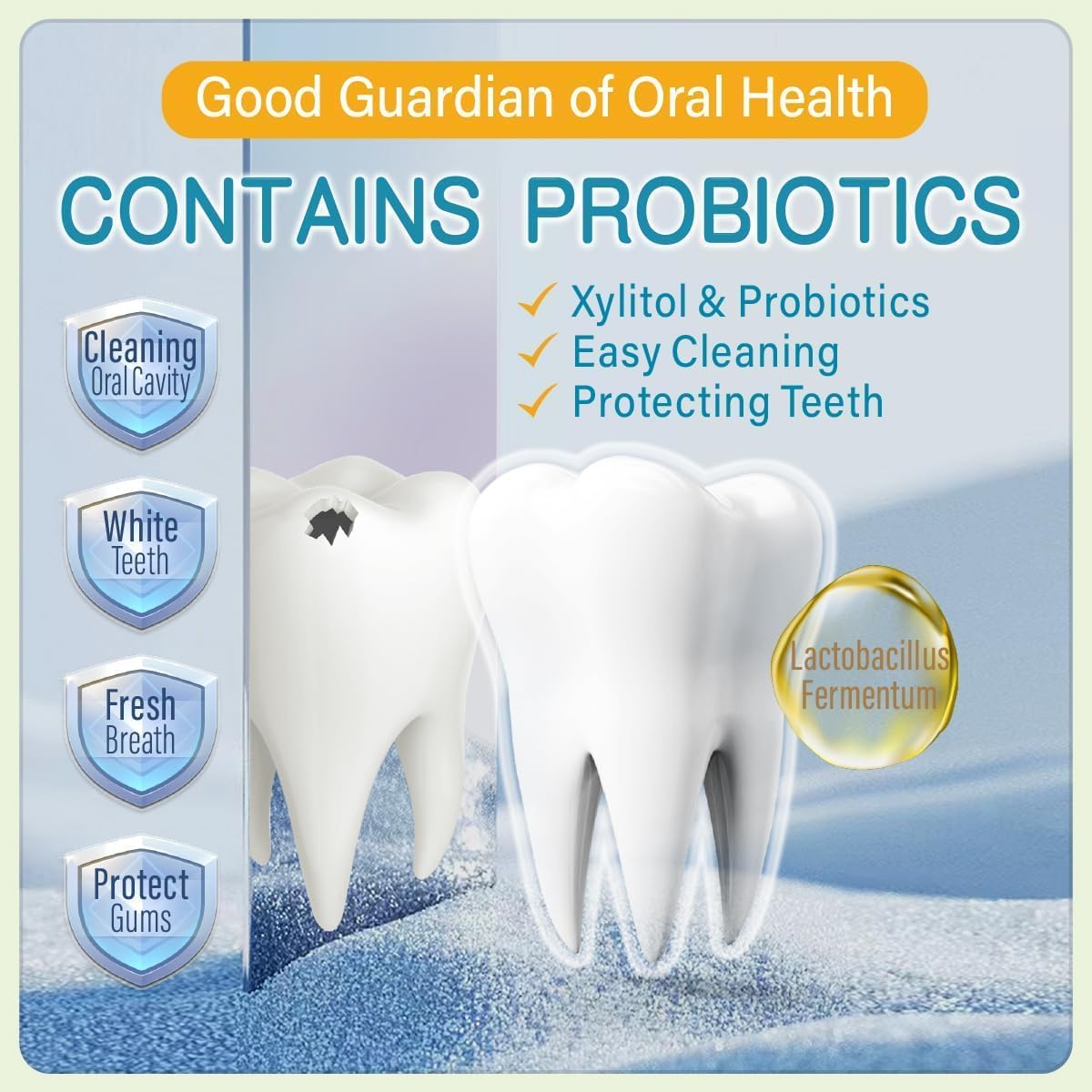 PEGO Kids Oral Spray-Toddler Toothpaste Helper for Fresh Breath, Fruit-Flavored, Probiotic Mouth Spray,Fluoride Free for Newborn to 12 Years (40ml*1, Strawberry)