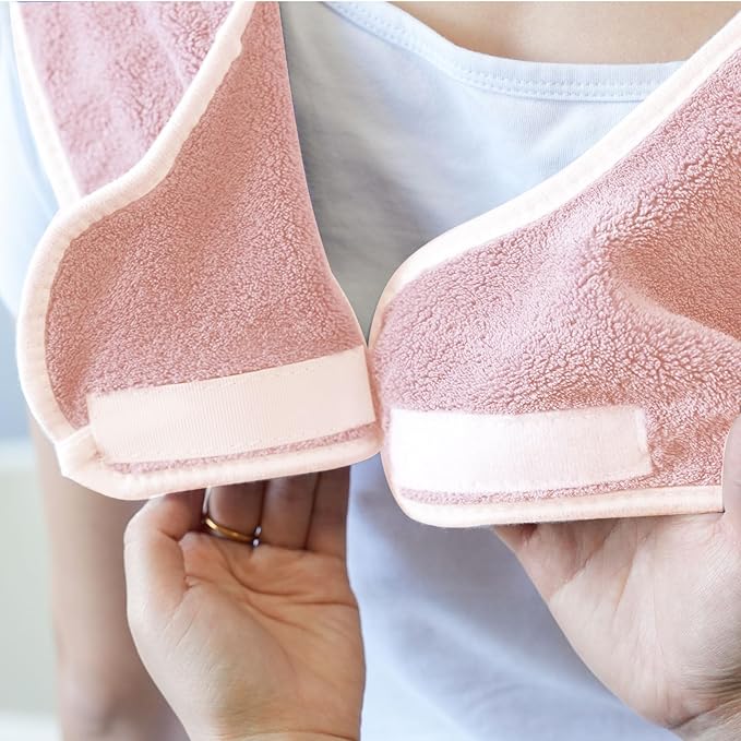 3 Pack Adult Bibs, Microfiber Super Soft Eating Cloth for Adults, Disabled, Adjustable, Dining Clothing Protector