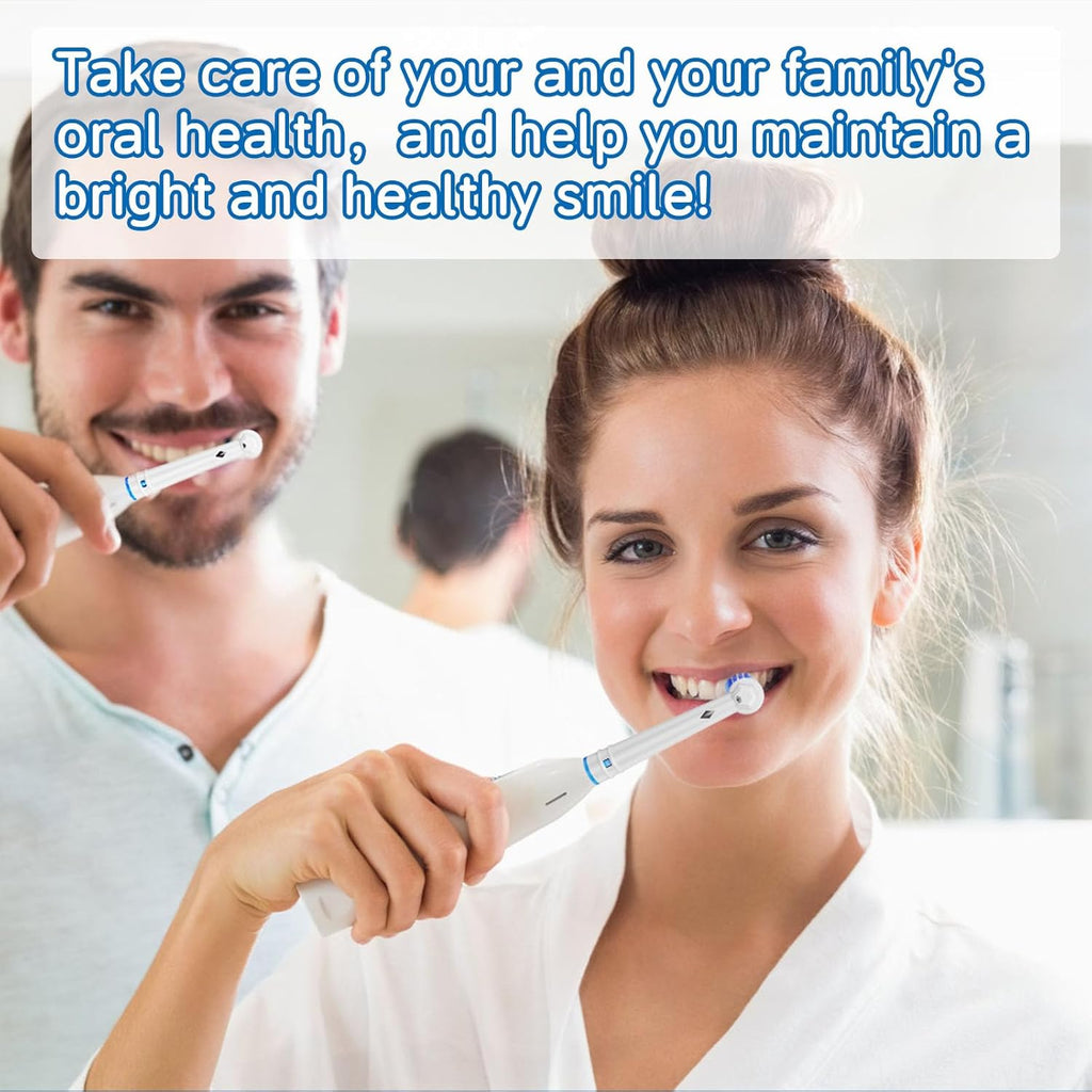 Replacement Toothbrush Heads Compatible with Oral B Braun,12 Pack Professional Electric Toothbrush Heads Brush Heads Refill for Oral-B 7000/Pro 1000/9600/ 500/3000/8000