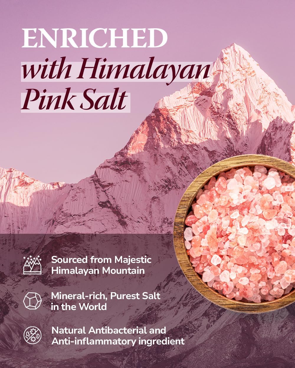 HIMALAYA PINKSALT Natural Whitening Toothpaste - Fluoride Free, Natural Toothpaste for Teeth Whitening, Gum Health Care, Plaque Remover - Spearmint Flavor, 3.9 oz (4 Packs)