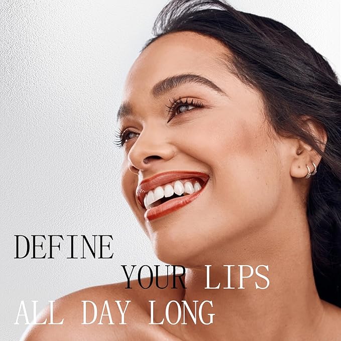 Lip Liner Stain - Lip Gloss, Dual-Ended Peel Off Lip Stains and Lipgloss 2-In-1, 1 Stick for Many Looks, Lipstain Long Lasting, Espresso