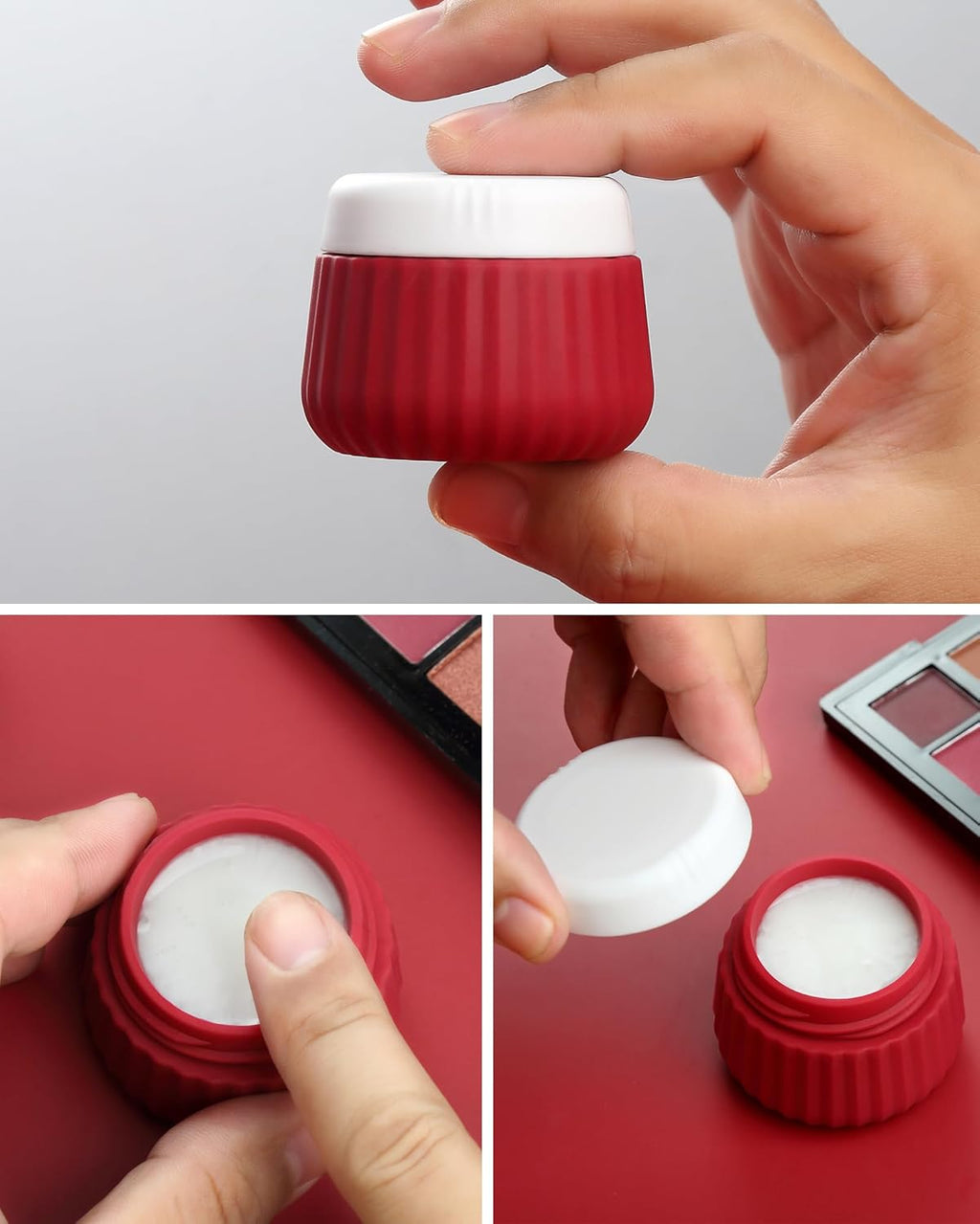 Travel Bottles for Toiletries 8 Pack, TSA Approved 3 oz Travel Containers, Clear Bag, Leak Proof Silicone Squeezable Jars