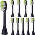 Replacement Toothbrush Heads Compatible with Philips One Sonicare Electric Toothbrush HY1200 HY1100, Tooth Brush Head Navy Blue -10 Pack