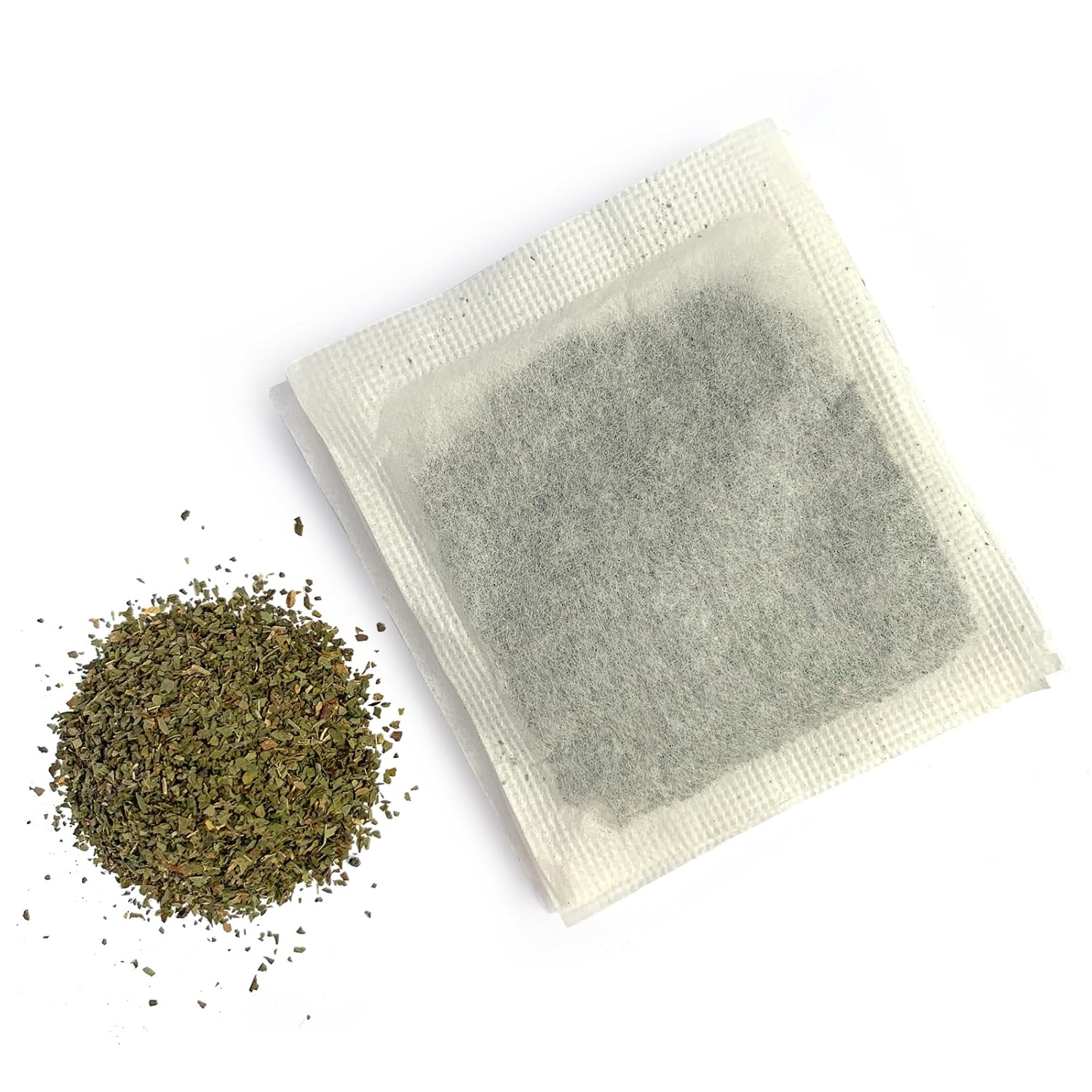 Monterey Bay Herb Co. Peppermint Tea | 200 Tea Bags | Caffeine Free | Bulk Tea | Soothes Digestion & Belly | Herbal Tea