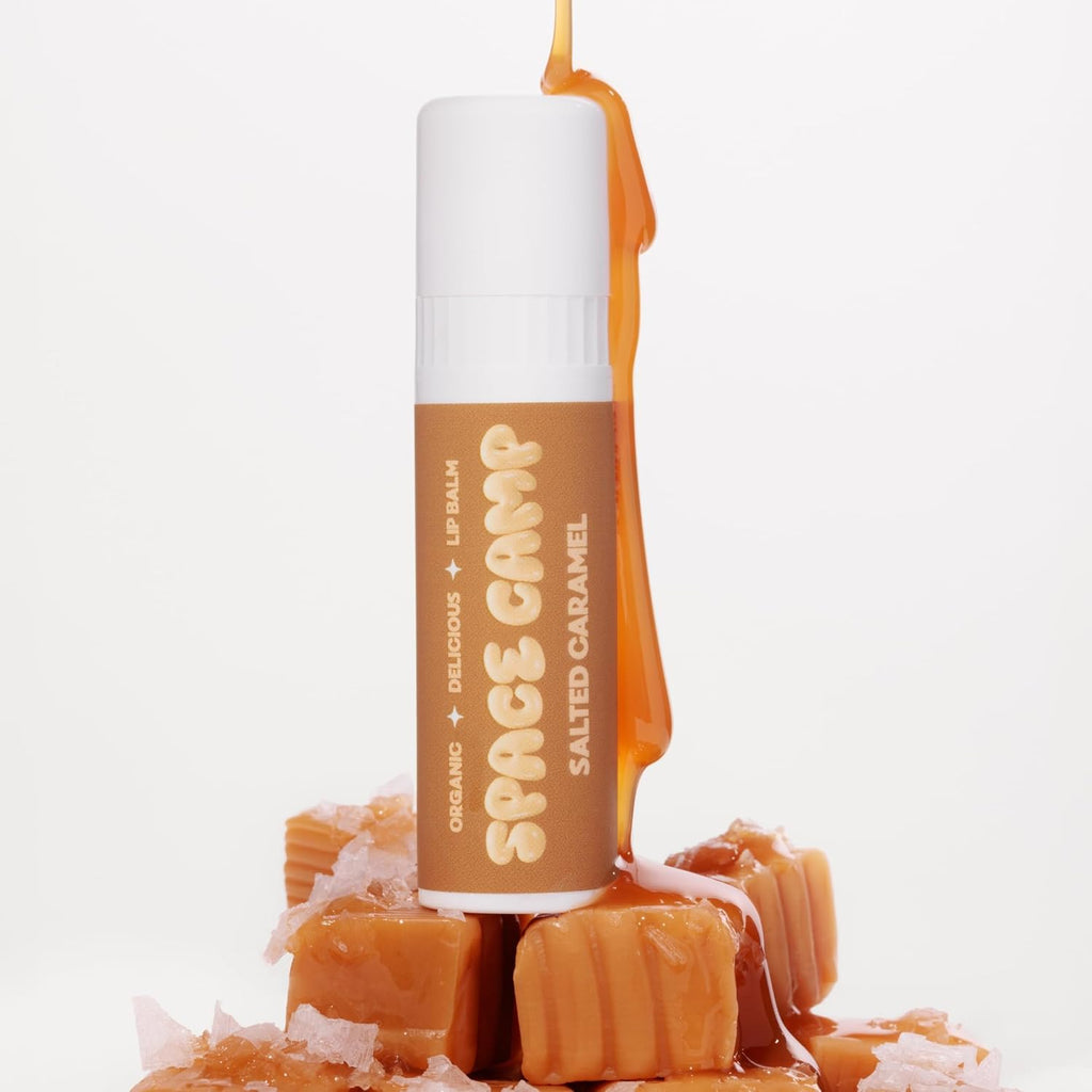 Wellness Jumbo Lip Balm - Salted Caramel Organic Flavored Balm (2 Pack)