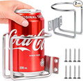 Marinebaby 2 pcs Boat Cup Holder,Stainless Steel Universal Drink Holders,Suitable for Boat,Truck,RV,Tractor,Outdoor Wooden Swing. (Silver)