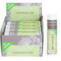 Soothing Touch Coconut Lime Vegan Lip Balm, .25 oz (85% Organic) (Case of 12)