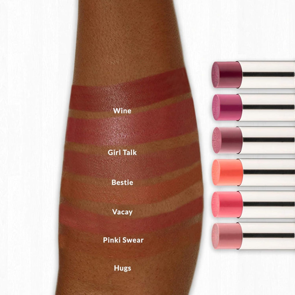 VASANTI Best Balm Forever (BBF) Tinted Lip Balm – Mwah Burgundy – Ultra-Hydrating Lip Care with Nourishing Natural Oils & Butters for Soft, Smooth, Long-Lasting Comfort