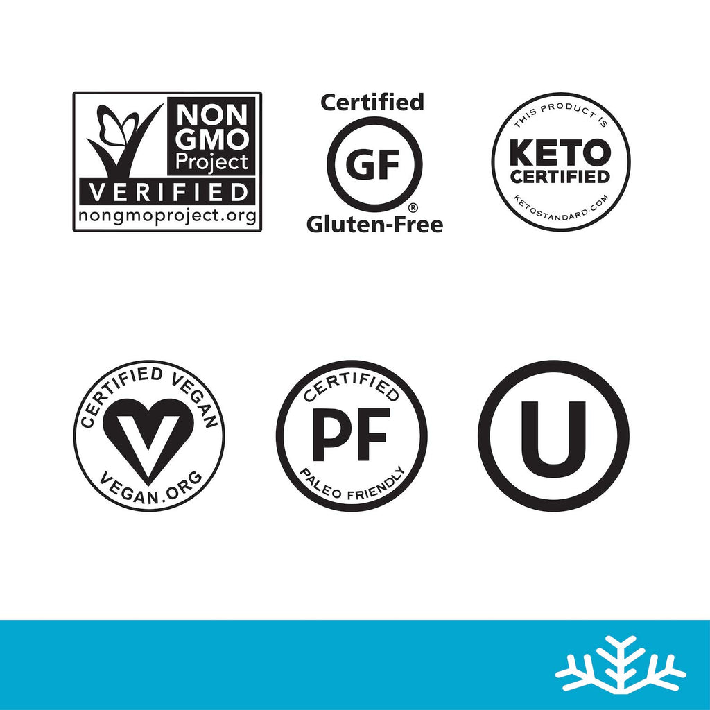 Mint Assortment KETO Xylitol Candy Chips (6-Pack) - SNØ 1.5oz Tin - Sugar-Free Candy With Only 2 Ingredients | Low Carbs, Diabetic-Friendly, Non-GMO, Vegan, GF & Kosher | Purest candy in the world!