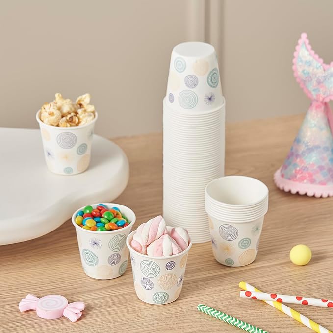 Tamone 600 Pack 3 oz Bathroom Cups, Small Paper Cups, Mouthwash Cups, Disposable Paper Cups,3oz Paper Cups for Party, Picnic, BBQ, Travel, Home and Event