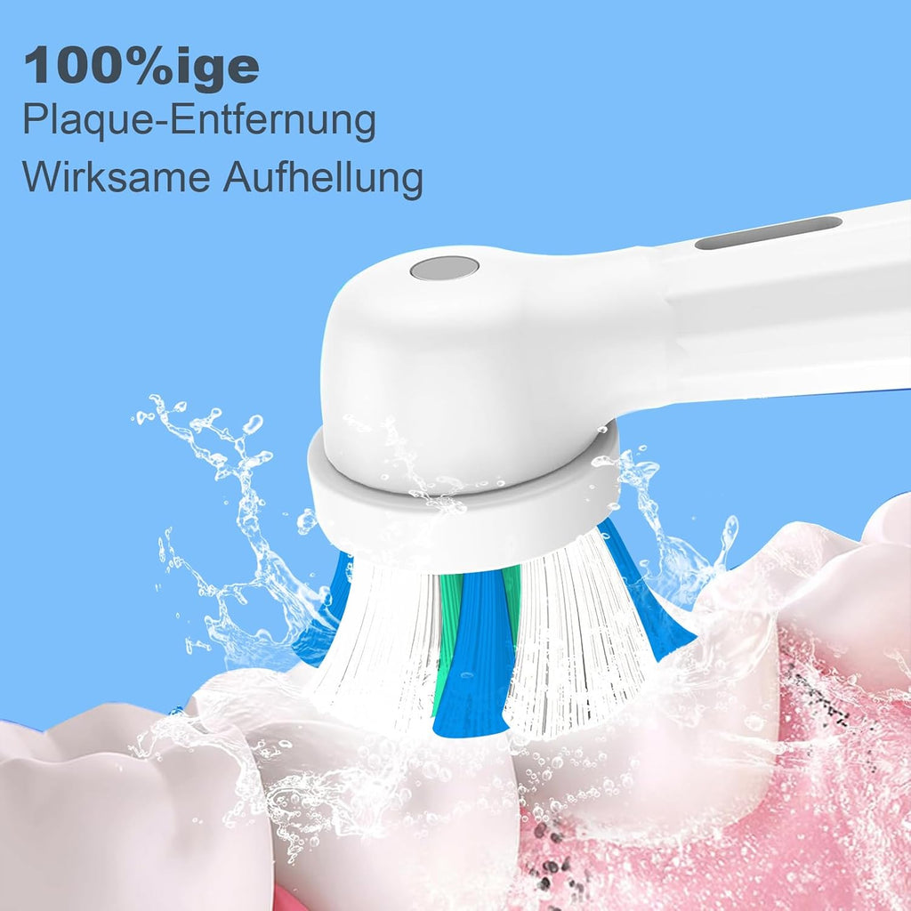 12 Count IO Replacement Heads Compatible with Oral B IO 2/3/4/5/6/7/8/9/10 Series Electric Toothbrushes, Medium Softness Brush Heads Compatible with Oral B iO for Teeth and Gums Care (Black White)