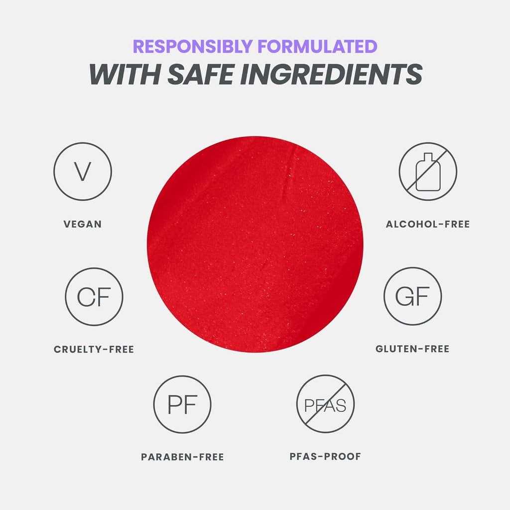 Wonderskin Wonder Blading All Day Lip Stain Peel Off Masque - Long Lasting, Waterproof and Transfer Proof Red Lip Tint, Matte Finish Peel Off Makeup (Hayley Masque)