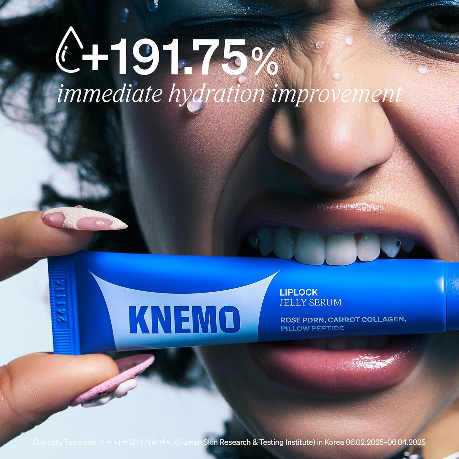 LipLock Jelly Serum for Dry Lips, Long-Lasting, Hydrating, Plumping, Glossy Mask with Rose PDRN, Carrot Collagen, Pillow Peptide, Moisturizing Tinted Lip Balm. (Crystal Clear)