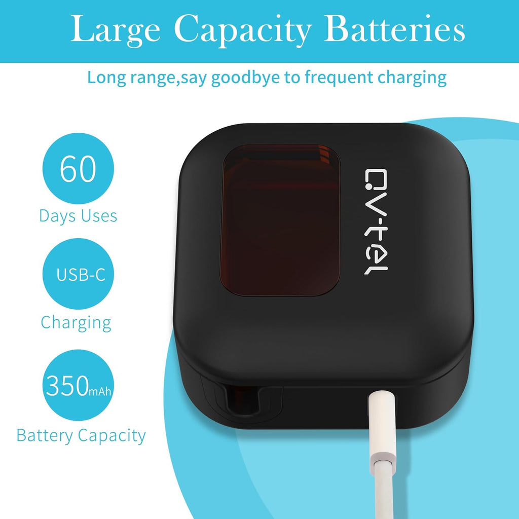 Portable Toothbrush Sanitizer & Toothbrush Holder, Travel Toothbrush Case -Manual/Electric Toothbrush Covers for Any Toothbrush Head - Rechargeable Travel Toothbrush Case with Cover, Clean for Home