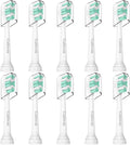 Replacement Toothbrush Heads for Philips Sonicare: Electric Toothbrush Replacement Heads Compatible with Sonicare Plaque Control ProtectiveClean 4100 5100 6100 C2 G2 W2,10 Pack