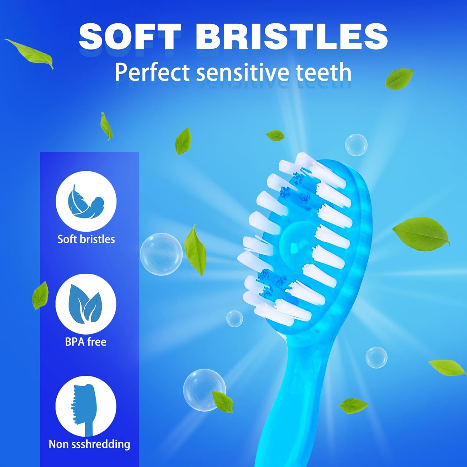 26 Pack Mini Disposable Toothbrushes with Toothpaste 5 in 1 Travel Portable Toothbrush Individually Wrapped with Toothpaste + Tongue Scraper + Picks+Floss Travel Case (Mix 4 Flavors, 26)