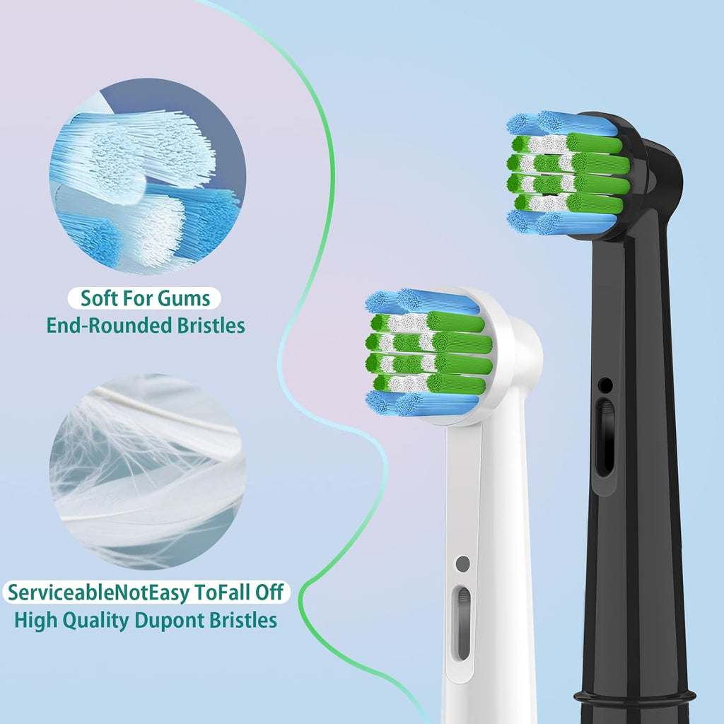 12PCS Gum Care Replacement Toothbrush Heads Compatible with Oral B Braun,Electric Toothbrush Heads Brush Heads Compatible with Oral B Pro 1000/1500/500,Smart,Vitality, Triumph Series