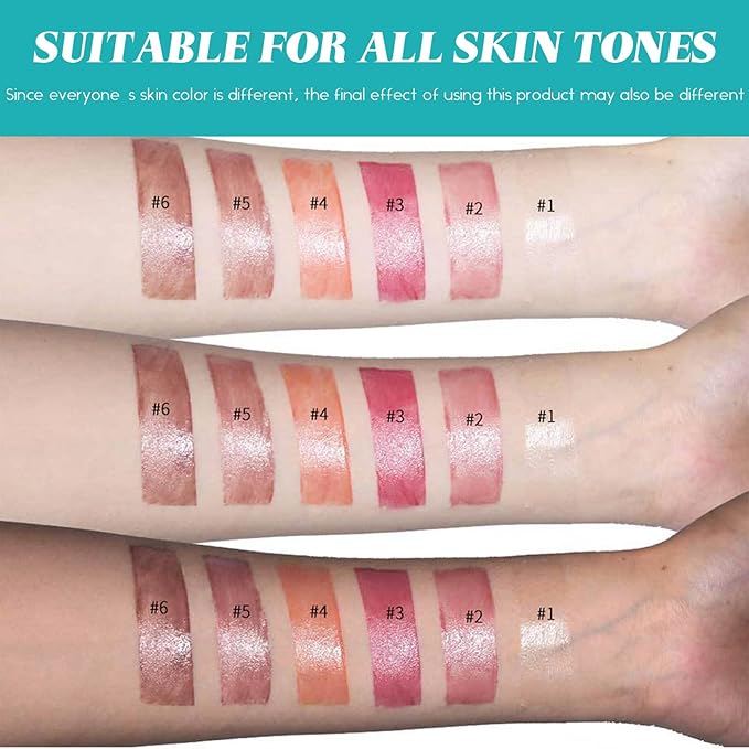 Charm Kiss Colored moisturizing lipstick,hydrates and hydrates the lips,Long-Lasting Waterproof Lip Gloss Lipstick,Natural Lip Moisturizer with Vitamin E,Non-Stick Cup Lip Tint Stain(6# Peach Taupe)