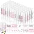 50 Pack Christmas Christian Religious Gifts Bulk Pink Bow Lip Balms for Women Church Party Favors Bible Verse Lip Balms Bulk Gifts for Coworkers Staff Employee Christmas Stocking Stuffers
