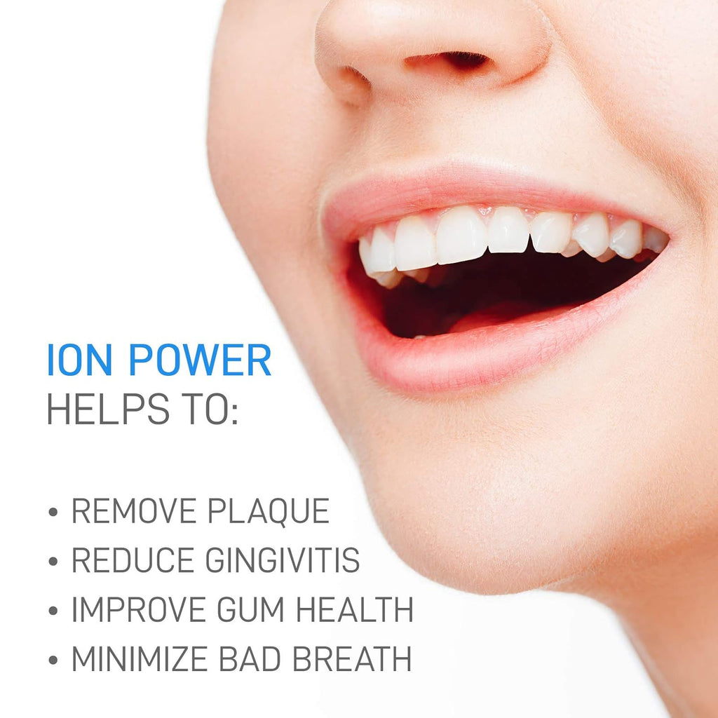 IONIC KISS IONPA DP Pearl White Home Premium USB Rechargeable Ionic Power Electric Toothbrush, Brushing Timer, 4 Modes, 2 Soft Extended Filament Brush Heads Made in Japan You, hyG, DP-111PW