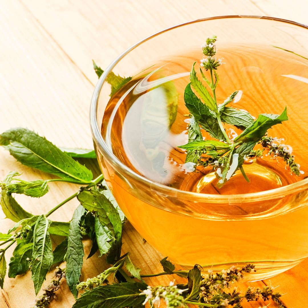 Jovvily Peppermint Leaf, 12 oz, Cut & Sifted, Herbal Tea, Refreshing