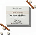 Cinnamon Fluoride-Free Toothpaste Tablets with Nano Hydroxyapatite | Natural Whitening, Enamel Strengthening, Plastic-Free & Travel-Friendly (1 Month Refill) 62 Tablets