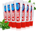 Toothpaste Bulk Travel Size, Disposable Small Travel Portable Mini Compact Pocket Size Toothpaste for Bad Breath, Vacation/Hotel/Camping Shelter/Homeless/Nursing Home/Charity 0.6 oz/ 17g (30 Tubes)