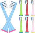 8 Pack Kids Replacement Brush Heads Compatible with Philips Sonicare Electric Toothbrushes,Ultra Soft Bristles for Gentle Cleaning