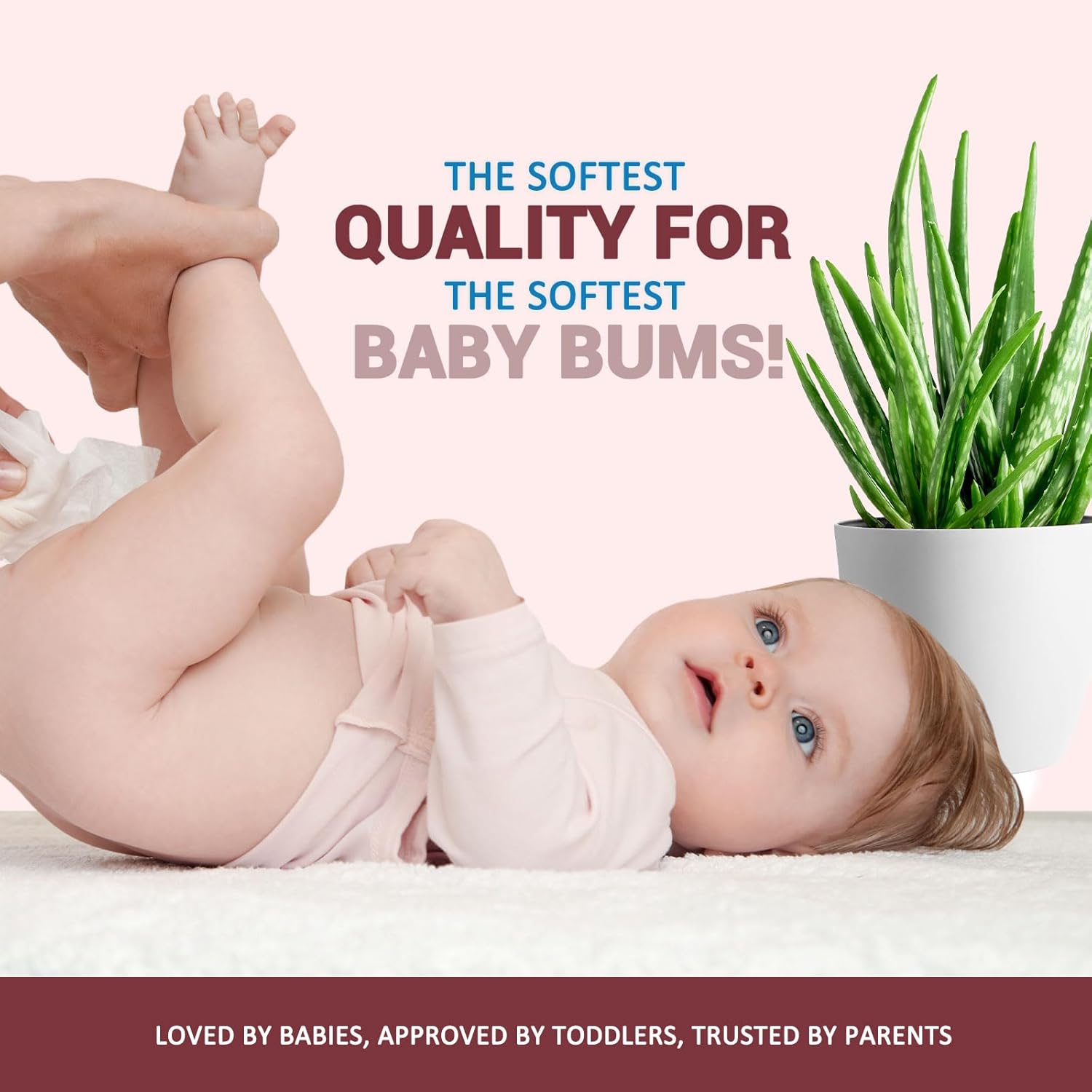 MED PRIDE Unscented Baby Wipes Bulk [24 Packs x 80 Wipes=1920 Wipes Total]- Alcohol-Free Baby Wipes With Soothing Aloe Vera & Vitamin E- Extra Soft & Strong, Paraben-Free, Non-Irritating