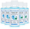 Travel Mouthwash Bulk, 1.2 Oz/35ml Mini Mouthwash Bulk, for Freshening Breath, Easy to Carry, Suitable for Work, Travel, Hotels, Dating Essentials (10-Pack)