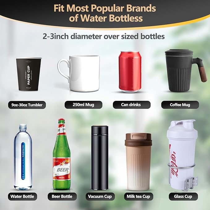 Marinebaby 4 pcs Boat Cup Holder,Stainless Steel Universal Drink Holders,Suitable for Boat,Truck,RV,Tractor,Outdoor Wooden Swing. (Silver)