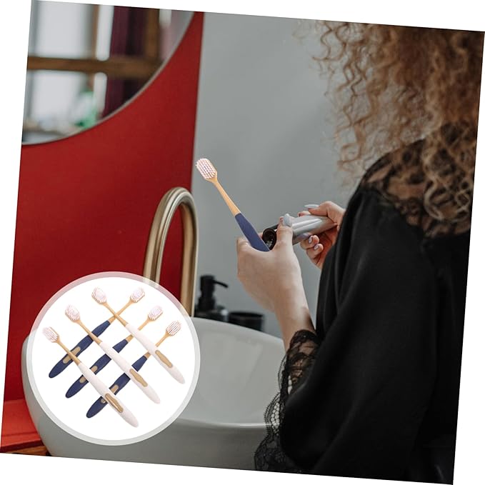 36Pcs Compact Wide Head Toothbrushes for Adults Soft High-Density Bristles Deep Clean Oral Care Ergonomic Travel Tooth Brushes Household